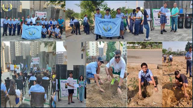 TREE PLANTATION DRIVE BY BLUE BELLIANS UNDER PROJECT CHHAYA 